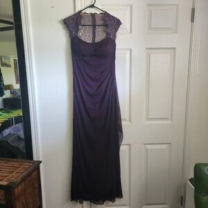 Plum Bridesmaid dress
